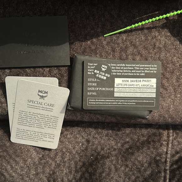 MCM RARE PINK BACKPACK - Picture 10 of 13